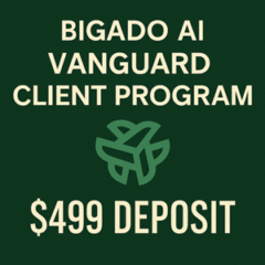 Bigado AI Vanguard Client Deposit